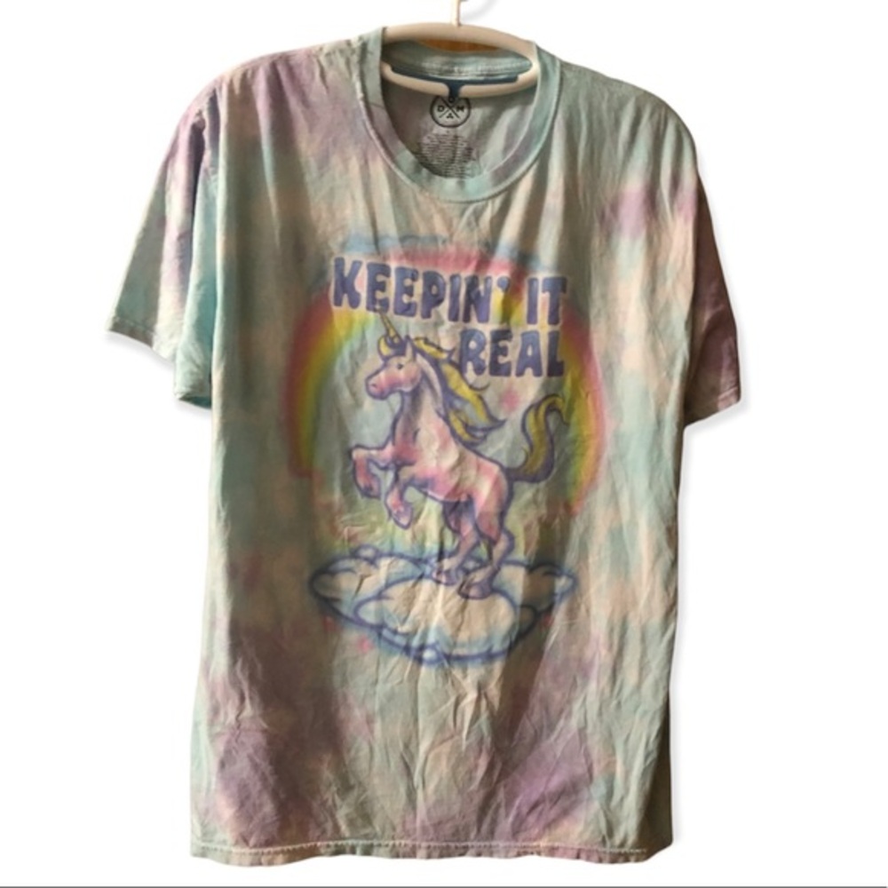 Women’s T-Shirt‎ Size L Unicorn Print